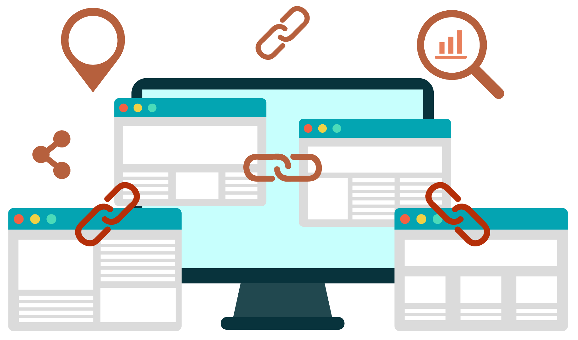 Link Building Services illustration