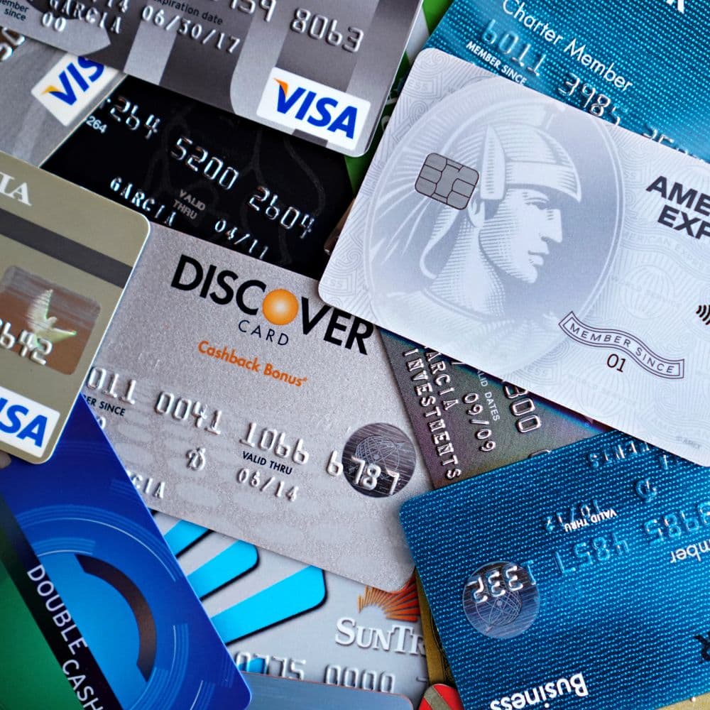 Customer Explores Cards in the Credit Card process